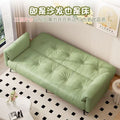 Cream cloud sofa bed all-in-one dual-purpose rental house living room for home cat scratch leather lazy sofa source in stock