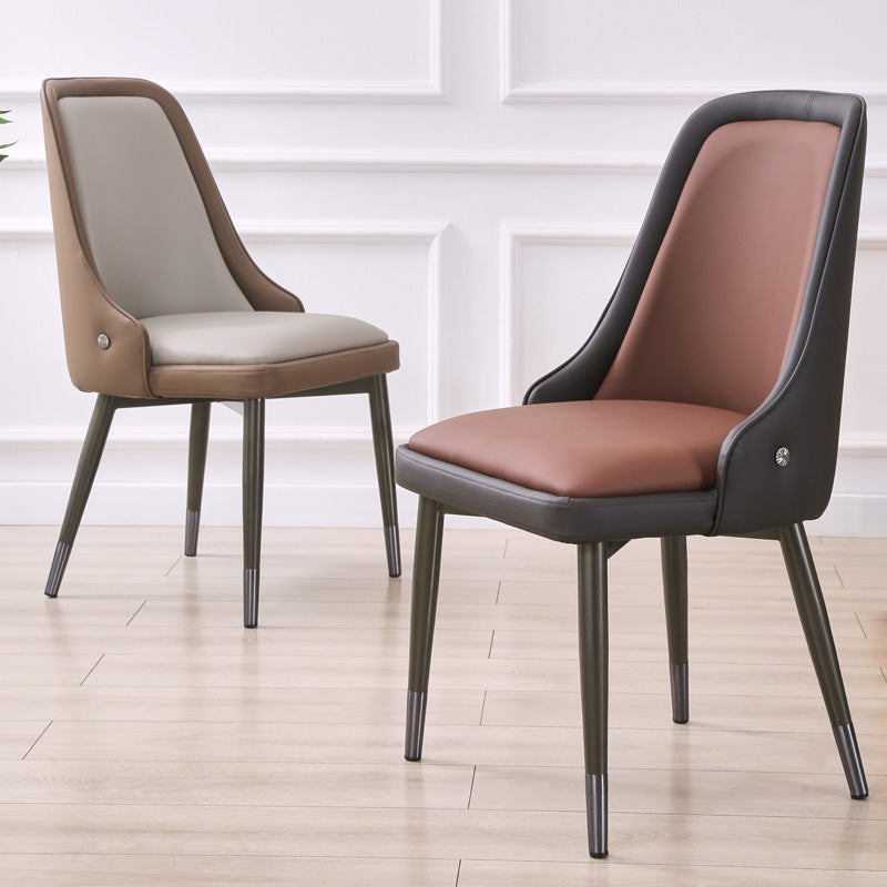 Modern minimalist backrest chair - perfect for restaurants, hotels, and home use. nordic-style mahjong chair, simple and stylish stool, dining chair, and leisure chair