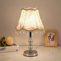 Creative and warm crystal european-style table lamp - bedroom bedside nightstand remote control energy-saving night light - baby feeding minimalist cross-border