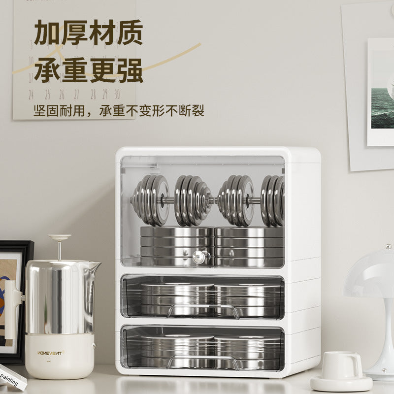 Storage box, drawer, multi-layer snack rack, kitchen desktop, tea cup rack, tea set, storage rack, water cup rack.
