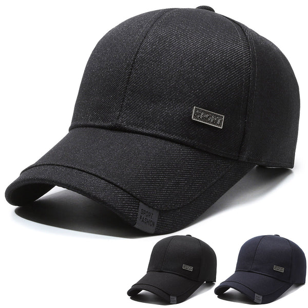 Hat Male Outdoor Old Man Hat Breathable Baseball Cap Sun Hat Fishing Fish Peaked Cap Embroidery Cycling Peaked Cap