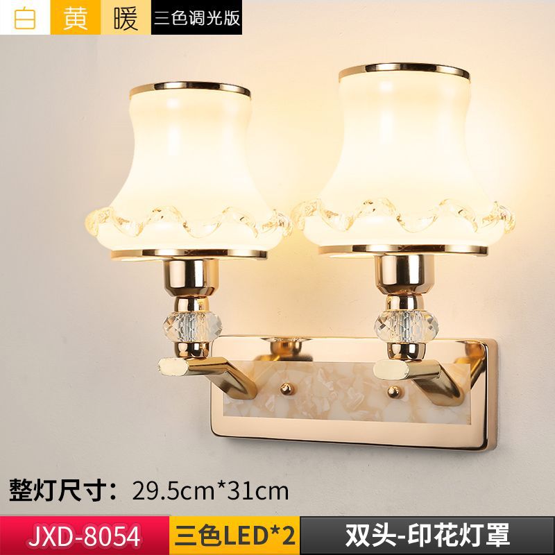 Zhongshan lighting  new wall sconce - bedroom bedside lamp, living room, dining room, tv background wall lighting, hallway stairway