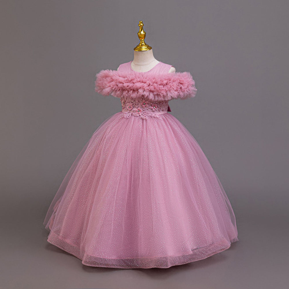New in stock: girls' tutu princess dress - perfect for flower girls, piano recitals, and special occasions