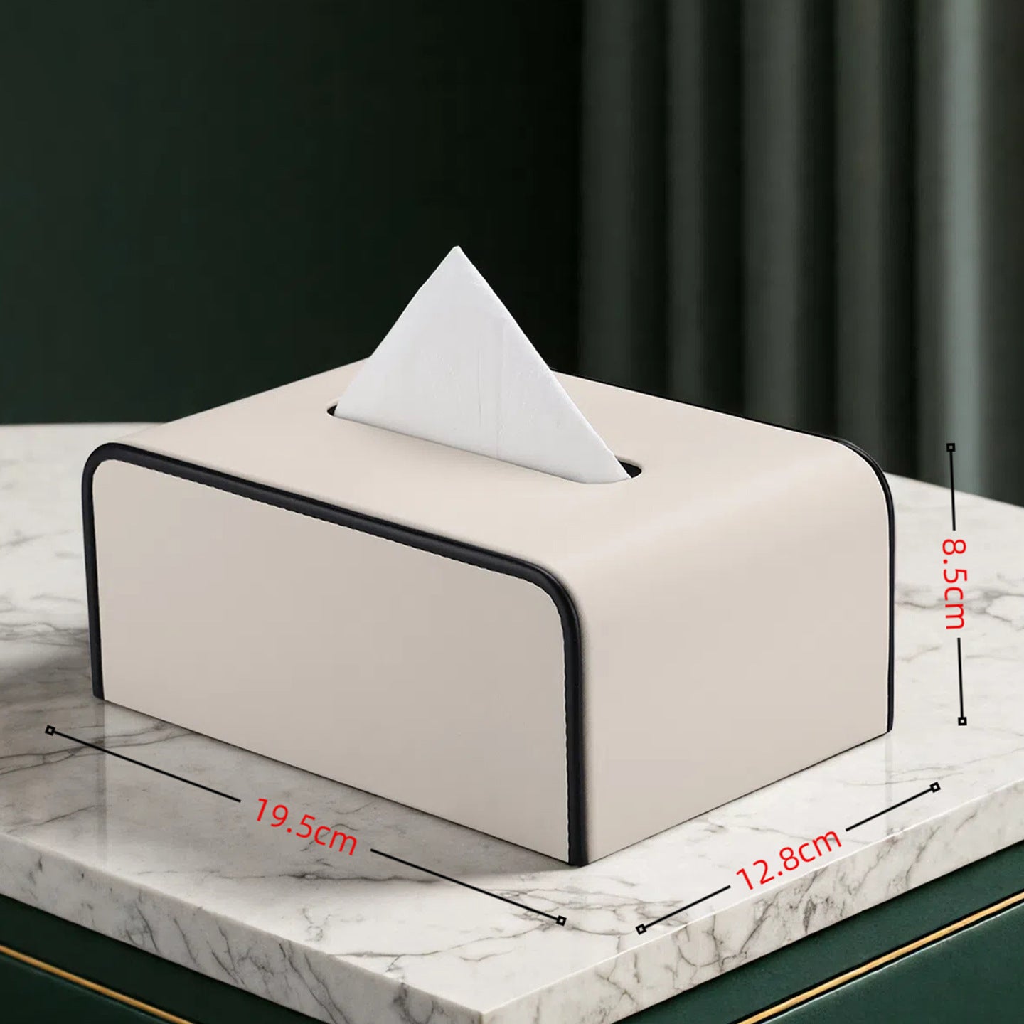 Household carton creative mobile phone holder remote control desktop storage box living room coffee table light luxury high-end tissue box