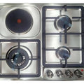 3 three gas 1 one electric four 4 multi-head eye burning gas stove embedded desktop dual-purpose fierce fire european, american and british regulations