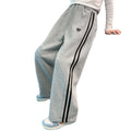 Girls' pants  new style sweatpants kids autumn and winter sports pants girls' winter fleece-lined wide leg pants slimming