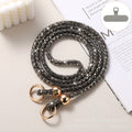Crystal gray [long crossbody cord]