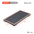Melamine tableware japanese barbecue plate plastic flat sushi plate commercial hot pot restaurant dish plate steak plate