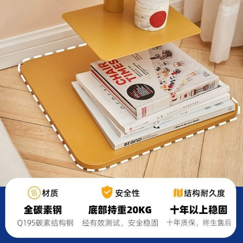 Designer bookshelf rotating invisible spiral display stand living room wrought iron home corner shelf indoor narrow bookcase
