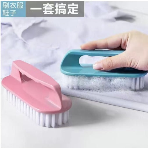 Laundry brush Household brush Board brush Cleaning shoe brush Hard bristle clothes brush Ready-to-wear washbasin One shoe polish brush Plastic
