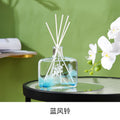 100ml preserved flower flameless reed diffuser - hotel-grade fragrance, home air freshener, and odor eliminator for bathrooms