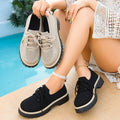 new arrival: plus-size flyknit platform loafers for cross-border e-commerce. sizes 36-43 available. wholesale options and dropshipping services available for  and