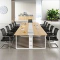 Saint li conference table long table casual modern large and small furniture staff training table negotiation reception bench table and chair set