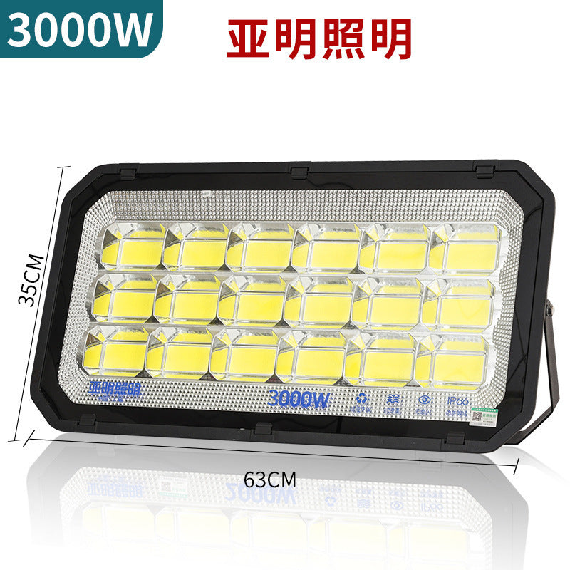 Yaming Outdoor Large Area Lighting Construction Site Special Flood Light 1000w Project Strong Light LED Spotlight