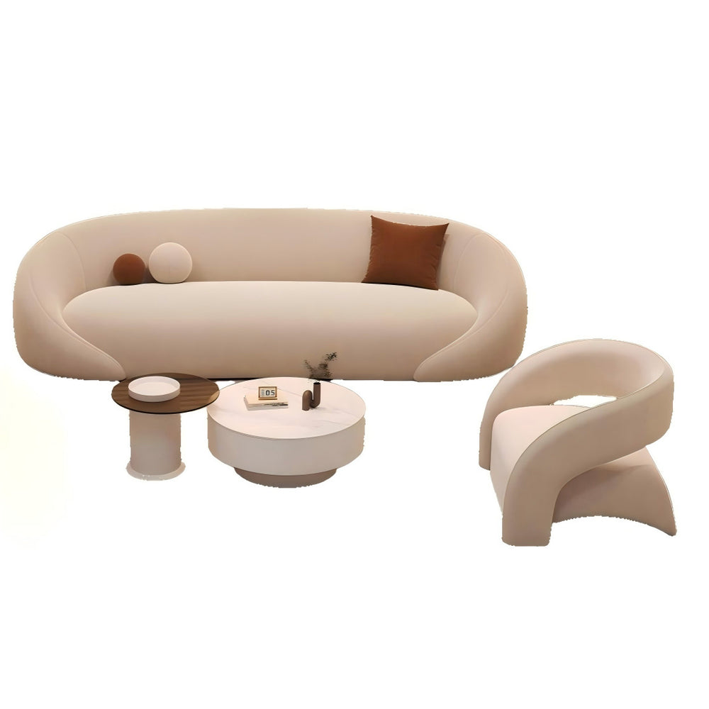 Business reception sofa hotel sales office lobby office beauty salon rest area negotiation sofa coffee table combination