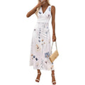 New women's sleeveless bodycon midi dress for cross-border , featuring 3d digital printing in european and american style