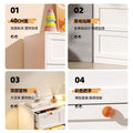 Iron chest of drawers bedroom storage cabinet living room side cabinet modern home steel storage drawer cabinet bedside cabinet
