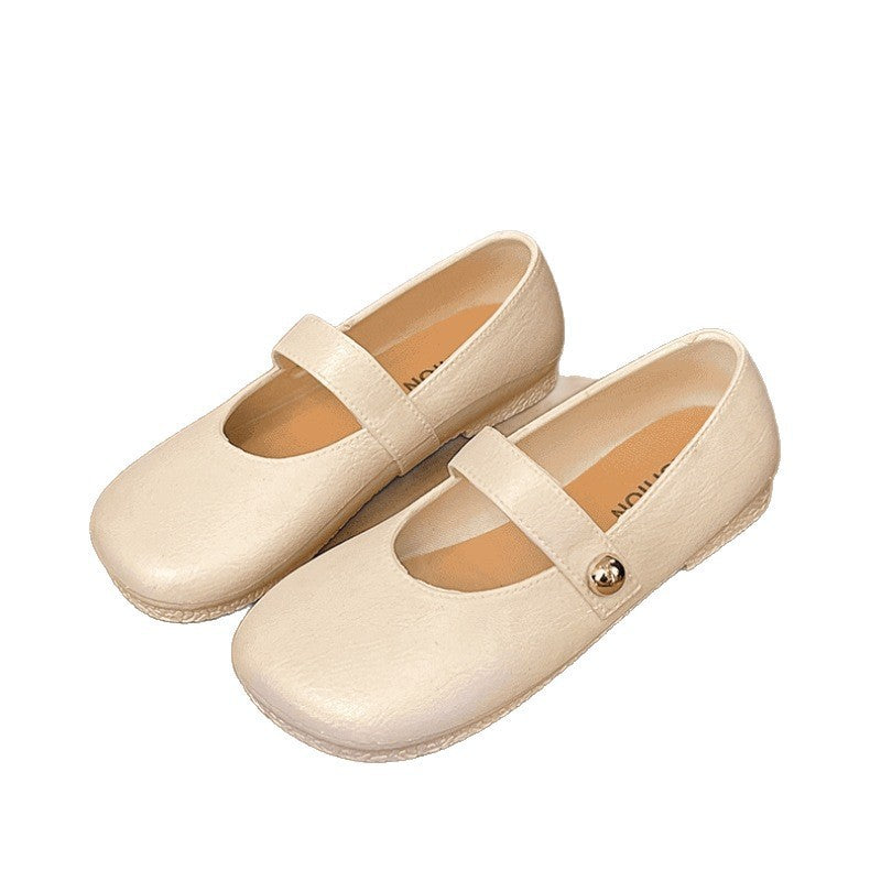 2026 spring/summer new french retro low-cut flats - women's commute & casual wear, non-slip fashion loafers