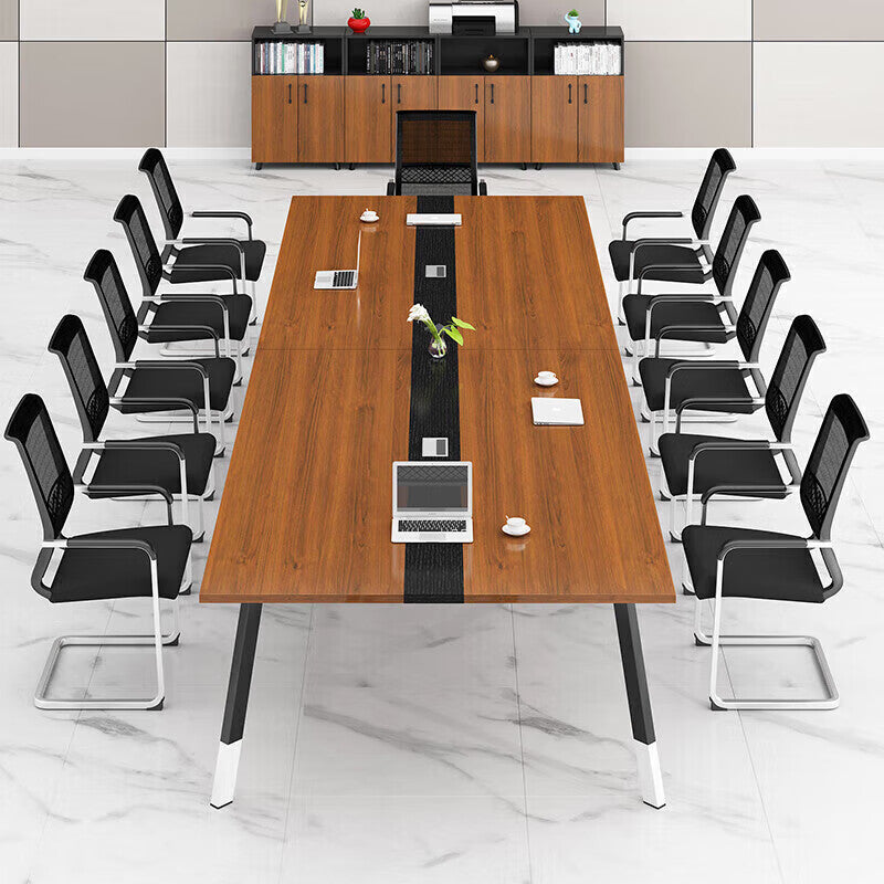 Saint-li conference table - minimalist long table for negotiation, training, and office use