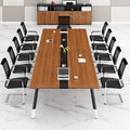 Saint-li conference table - minimalist long table for negotiation, training, and office use