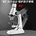 Children's microscope set - see bacteria, science experiment kit, high-definition educational toy for elementary and middle school students, perfect for boys