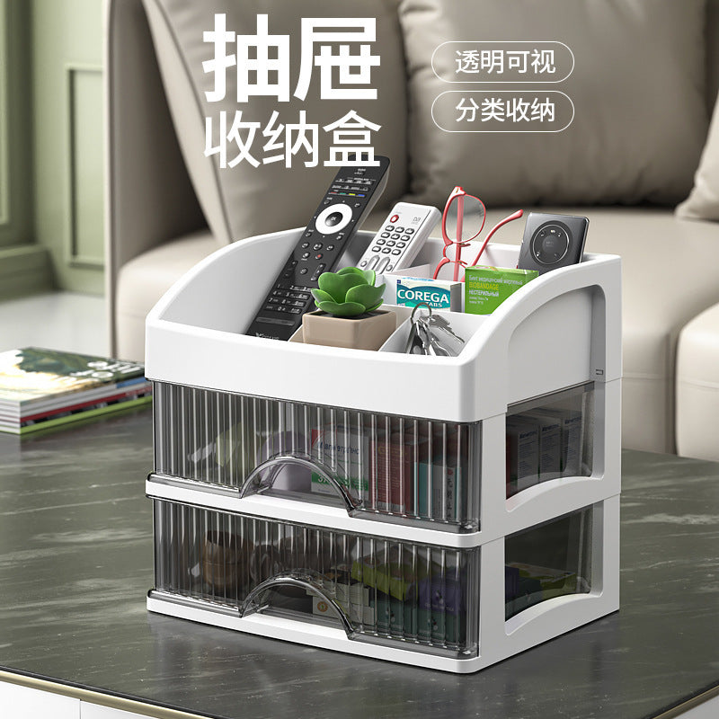 Desktop Cosmetics Storage Box Drawer Type Multi-layer Storage Large Capacity Jewelry Lipstick Skin Care Products Storage Shelf