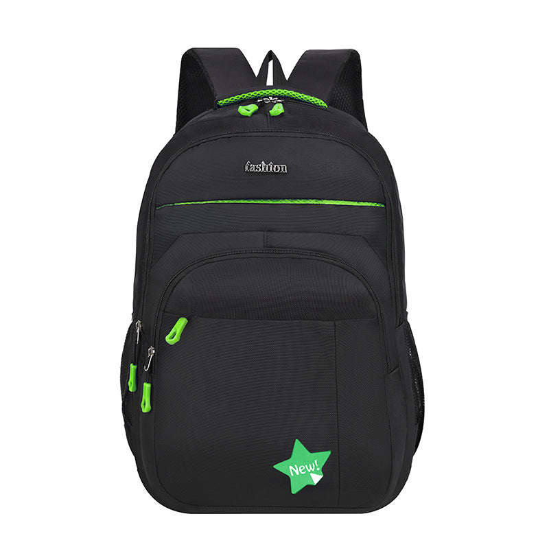 Business Backpack Large Capacity Leisure Going Out Travel Backpack Men's Student School Bag Simple Laptop Bag