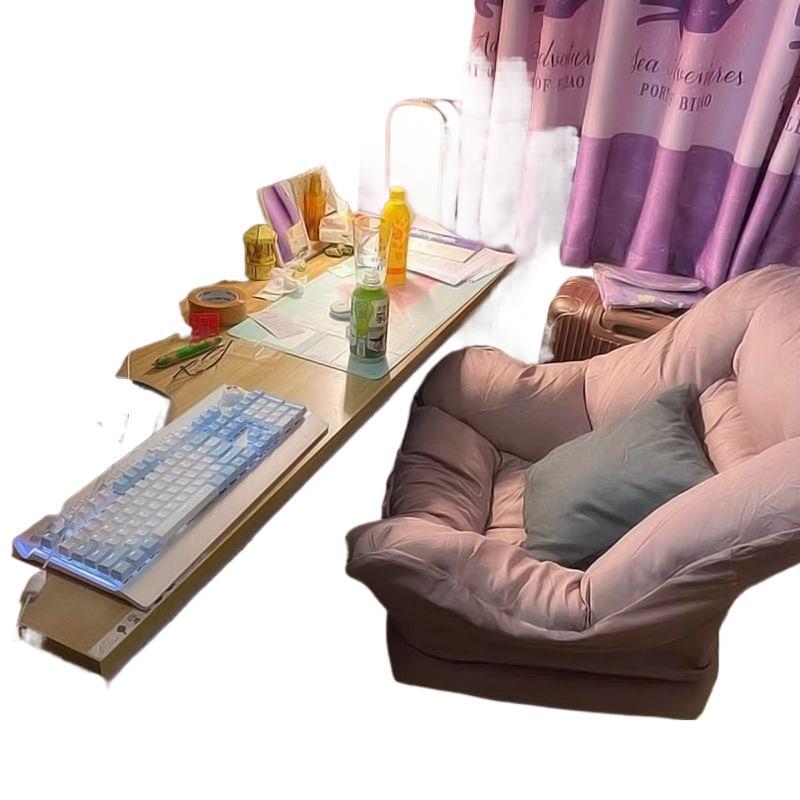 Beanbag chair single sofa chair dormitory lazy chair computer chair for home bedroom balcony lounge chair girl makeup chair