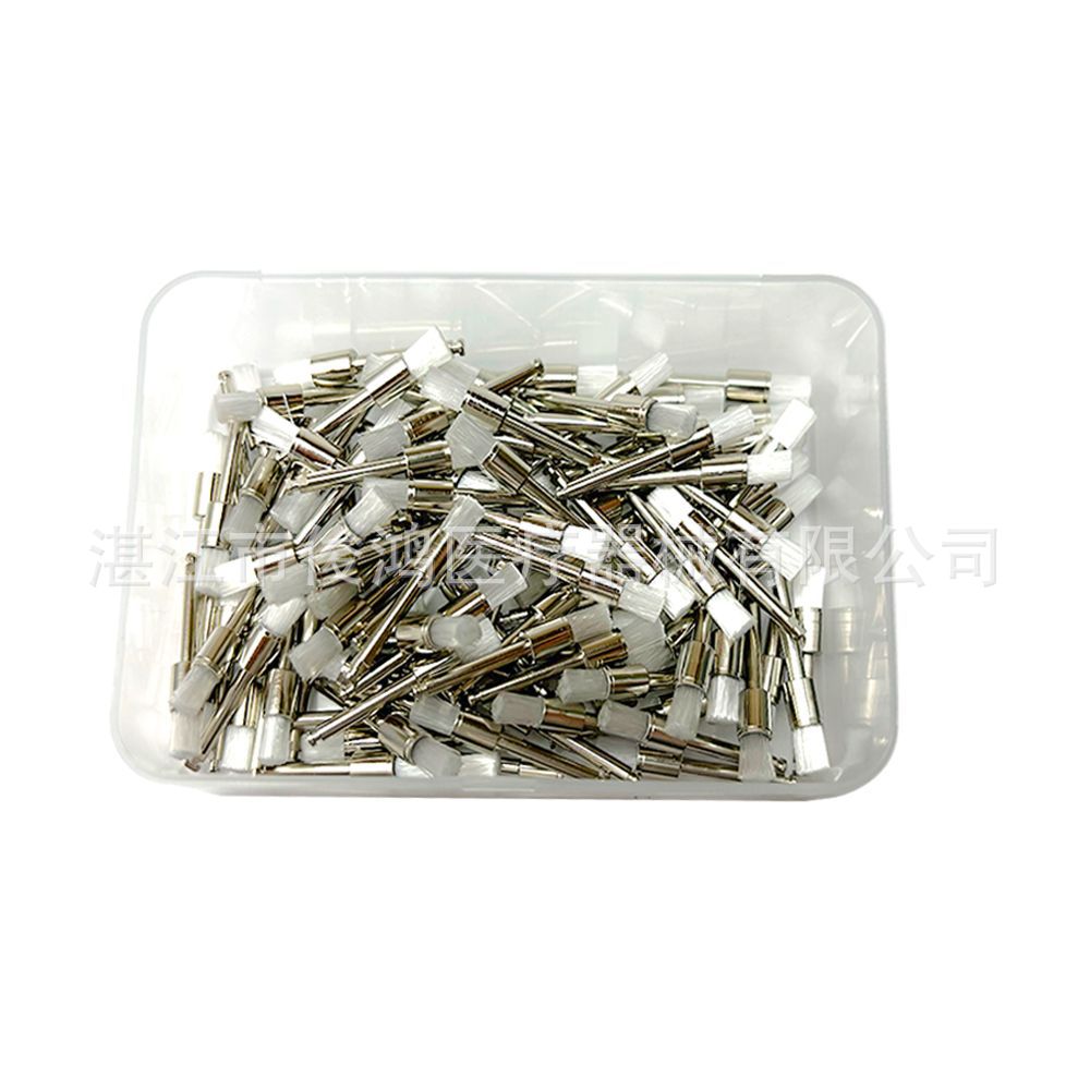 Dental oral cleaning and polishing brush head, color platform brush, cleaning teeth polishing artifact 100 pcs in a box
