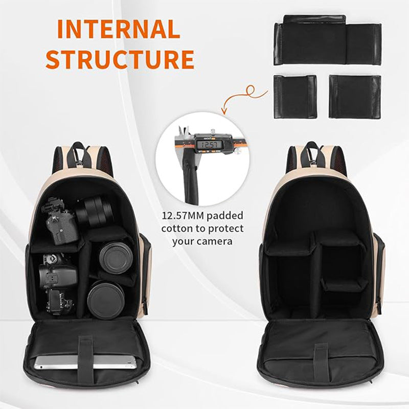 Camera bag professional large capacity SLR camera bag shoulder camera bag drone backpack waterproof backpack