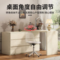 French cream style bedroom vanity table all-in-one chest of drawers dressing table bed end storage cabinet corner table small apartment with drawers
