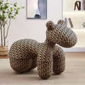 Creative pony chair - adorable kids' animal ride-on sofa stool - cartoon chair plush toy - home decor accent