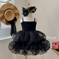 【custom wholesale】girls' dresses summer  new stylish children's skirts birthday girl tutu dress