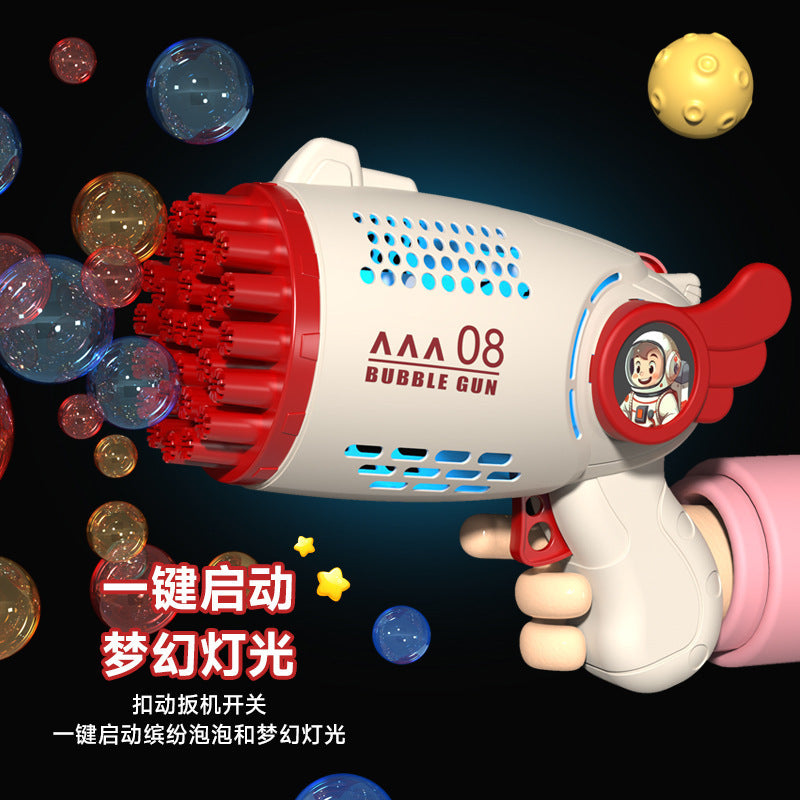 Free shipping bubble machine - viral sensation! windmill design, includes bubble solution, perfect for kids' outdoor fun. handheld bubble blower, great for street vendors and wholesale