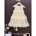 Export girl girl princess dresssummer tutu sundress new arrival girl sweet foreign style mesh fresh explosion