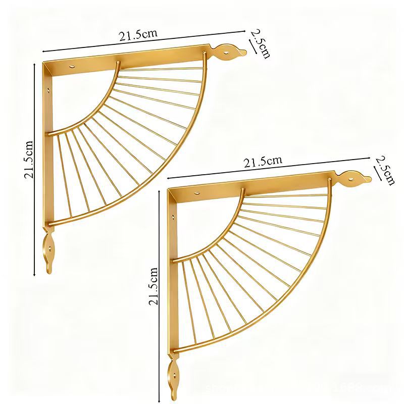 Wall shelf creative simple modern wall hanging living room background wall shelf wall hanging one-word partition bracket