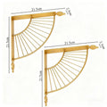 Wall shelf creative simple modern wall hanging living room background wall shelf wall hanging one-word partition bracket