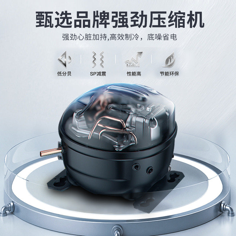 Energy-saving, low-noise, open-style sandwich display case, commercial cake refrigerated showcase, dessert preservation cabinet, multi-functional