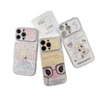 Star blonde girl smart compatible apple iphone 17 case, drop-proof full coverage iphone 16 sticker style soft case