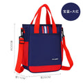Elementary school tutoring bag, kids' tote bag, middle school tuition bag - convertible design: carry, crossbody, or backpack - customizable with logo printing
