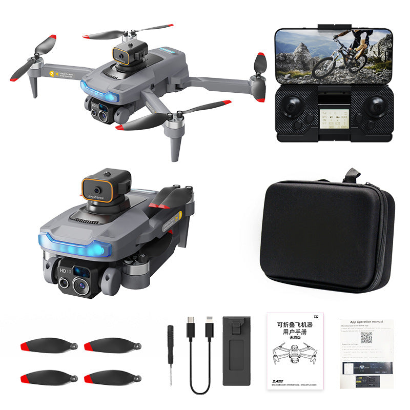 brushless gps automatic return drone obstacle avoidance foldable hd aerial photography remote control aircraft quadcopter