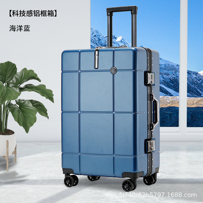Luggage female ins small light suitcase universal wheel 24 male and female multi-capacity student password case trolley case
