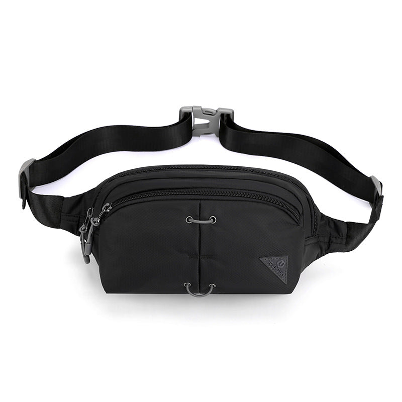 Cross-border new outdoor sports fanny pack waterproof breast bag messenger bag fitness running mobile phone storage bag cycling fanny pack