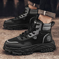 Men's spring 2026 new arrivals: trendy and versatile men's boots - workwear style, slip-resistant, wear-resistant, chunky sole, martin boots for men