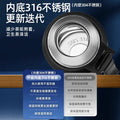 Warm display thermos cup large capacity 316 thermos kettle tea water separation water cup men outdoor kettle gift cup