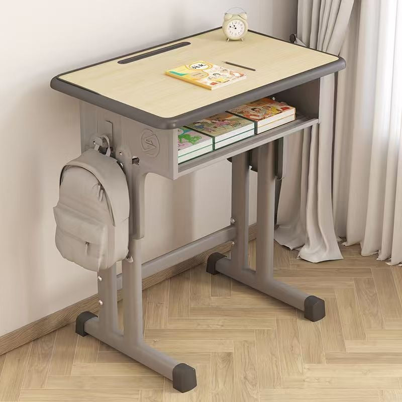 Computer desk home study desk adjustable height for elementary school students school desk and chair set dedicated writing desk for homework