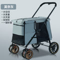 Factory direct wholesale: medium to large portable pet strollers - outdoor foldable cat carriers & dog pushchairs