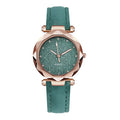 New arrival starry sky watch for women live broadcast women's fashioncasual watch rhinestone frosted leather belt watch thin model