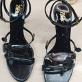 Za 2025 summer new arrival: ethereal fairy style bowknot high heel open-toe slingback sandals - artsy retro korean style