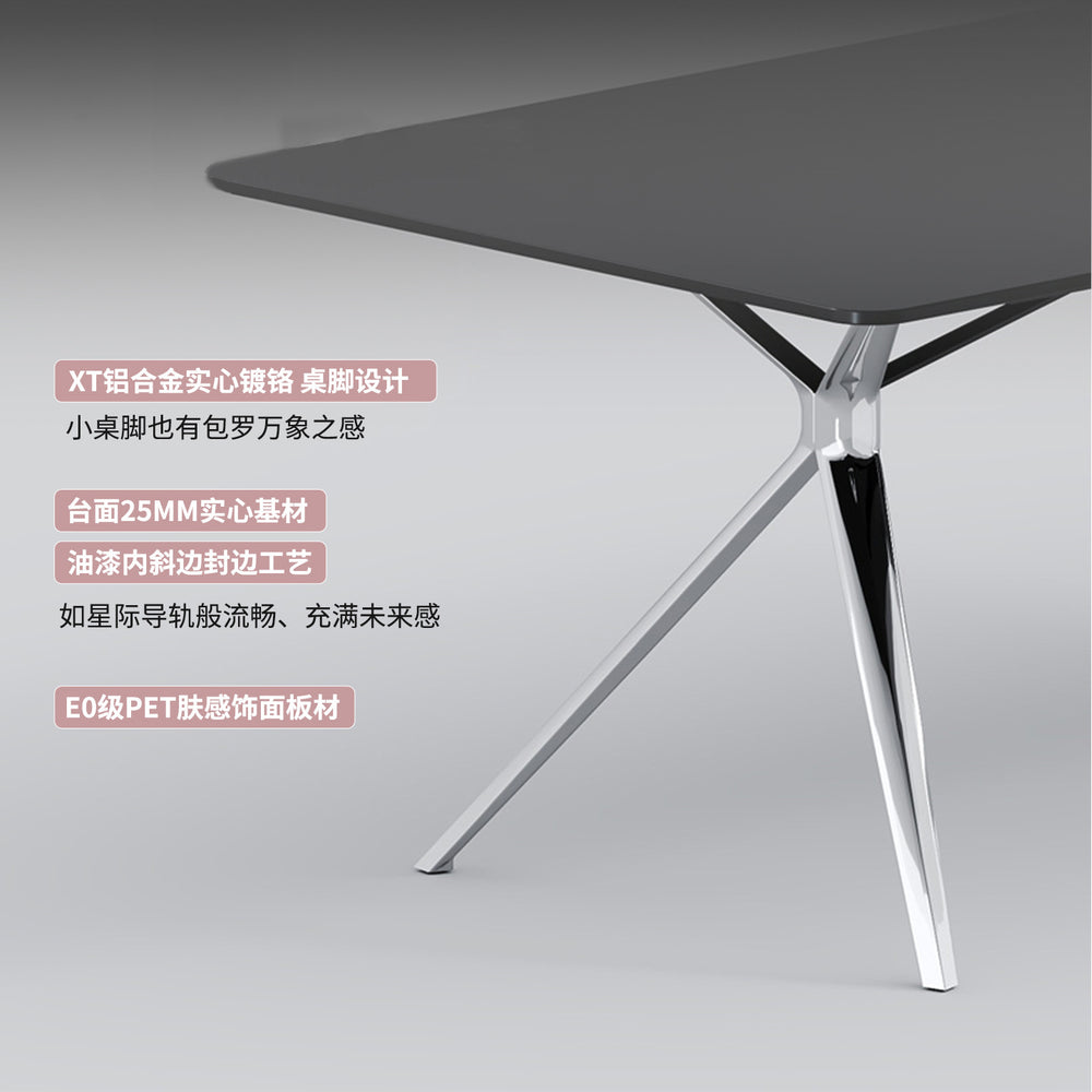 Luxury office desk and chair set - designer executive desk, minimalist ceo desk, manager desk, executive office furniture